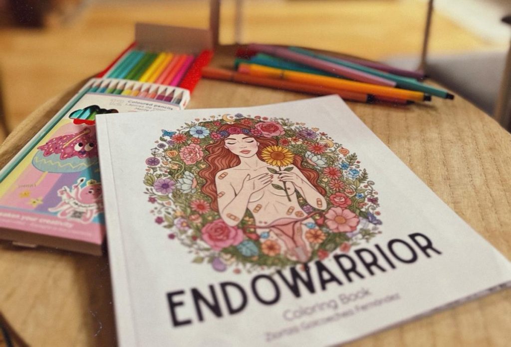 imagen libro endowarrior coloring book